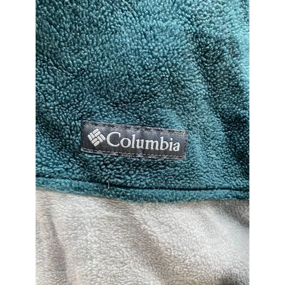 Columbia Teal Zip Up Jacket‎ Size Large